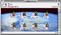 Conference Screen for Operator Headgap BBS