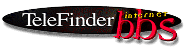 TeleFinder Internet BBS