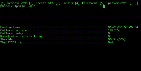 Apollo BBS screenshot