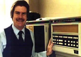 Ed Sharpe, sysop of the BBS 
