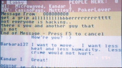 Hackers? We got hackers?