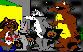 T.H.E. FOX Halloween cartoon