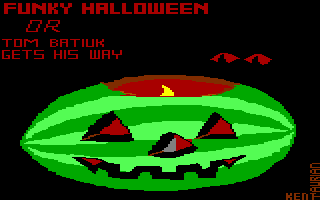 Watermelon Jack 'O Lantern