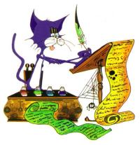 Chat Mauve