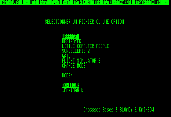 Ecran Archives 1