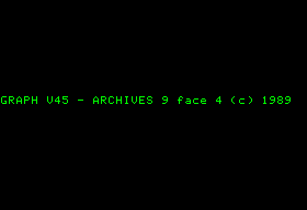 Ecran Archives 9