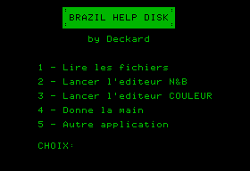 Brazil Help Disk