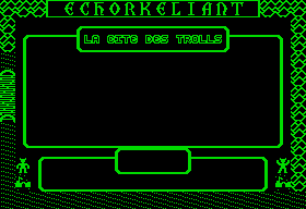 Ecran ville/chateau