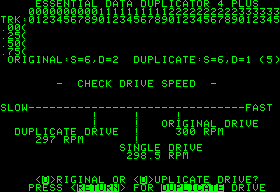 EDD screen