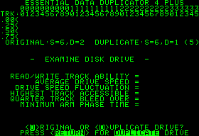 EDD screen