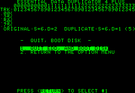 EDD screen