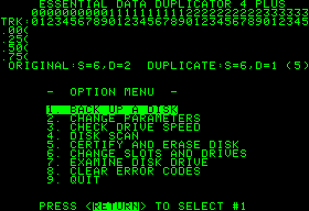 EDD screen