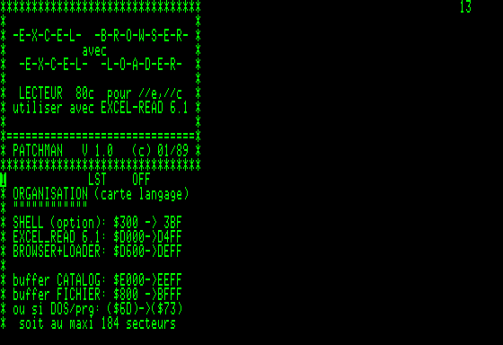 Ecran Fast Boot