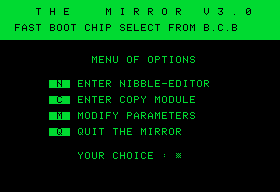 Ecran Fast Boot