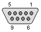������ 9 pin D-SUB female