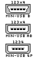 5 pin mini-USB jack connector diagram