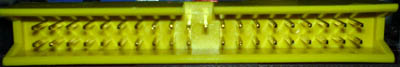 Photo view of 40 pin IDC male connector