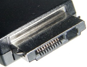 Photo view of 10 pin cell phone special connector